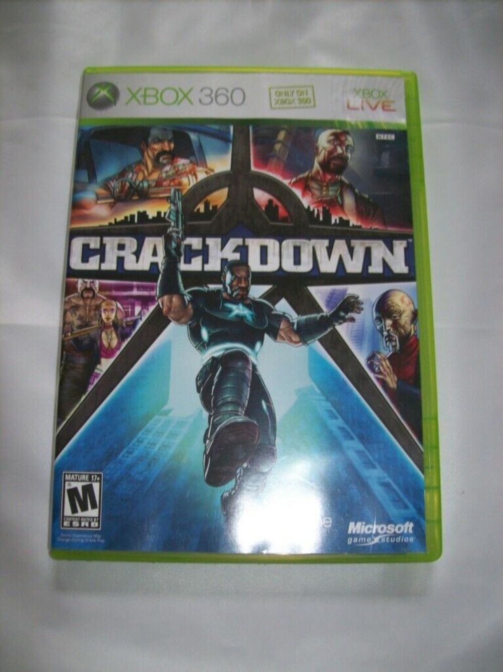 XBOX 360 Crackdown Video Game -081120